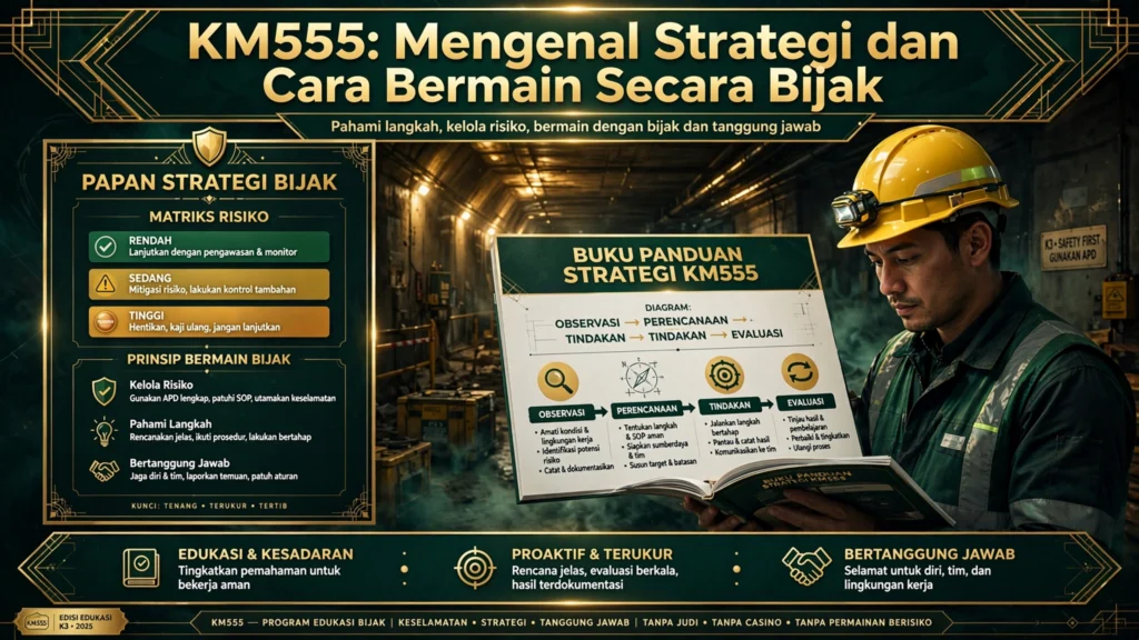 KM555: Mengenal Strategi dan Cara Bermain Secara Bijak