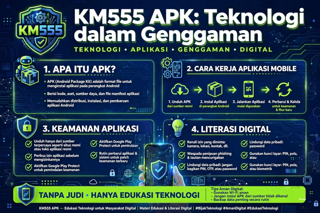 KM555 APK: Teknologi dalam Genggaman