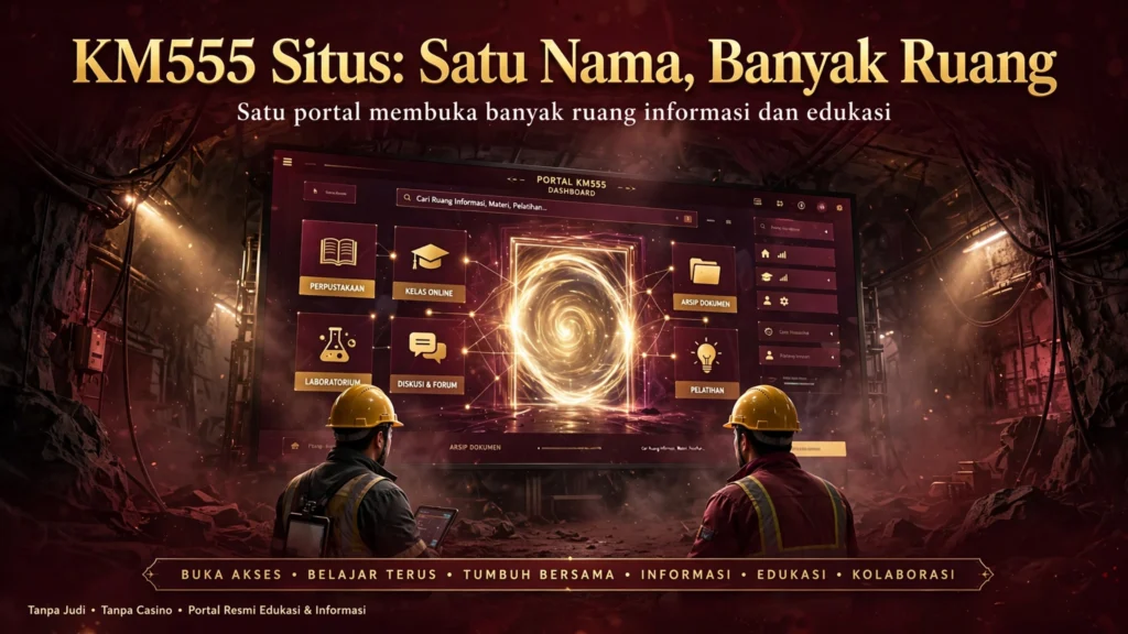 KM555 Situs: Satu Nama, Banyak Ruang