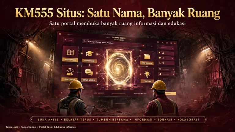 KM555 Situs: Satu Nama, Banyak Ruang